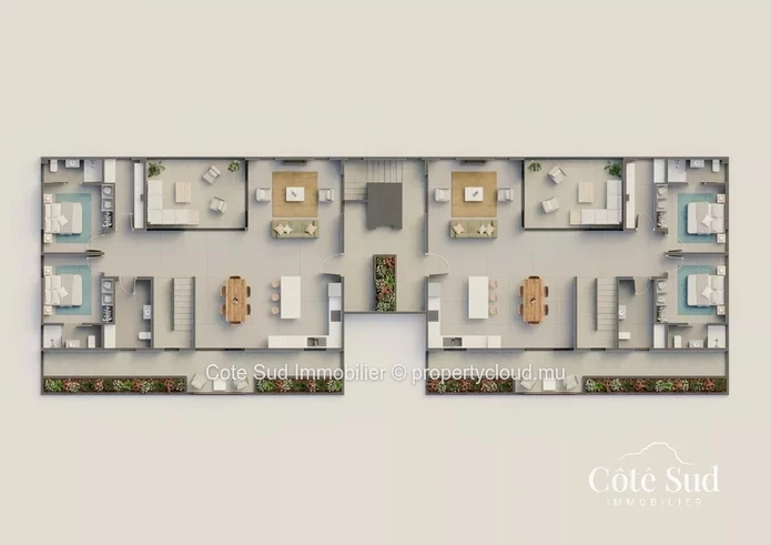 Appartements et Penthouses moderne à Arsenal, Ile Maurice