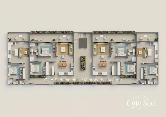 Appartements et Penthouses moderne à Arsenal, Ile Maurice